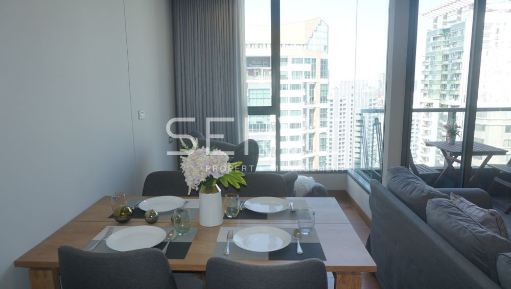 รูป 2 Bed Super High Fl. 30+ For Rent Good Location Close To BTS Phrom Phong-The Lumpini 24 - รูปที่ 12/17