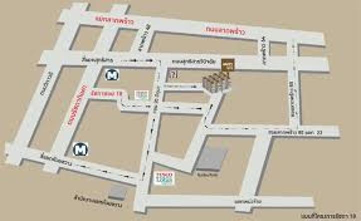 picture For rent happy condo ratchada 18 studio 4th floor - 6/6