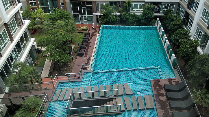 picture Plus Condo Hatyai 1 with swimming pool and fitness room. - 12/17