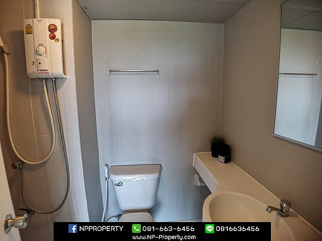 รูป ห้องใหม่ทำเลดีตึกA1 จอดรถได้ฟินใต้ตึก - รูปที่ 12/13