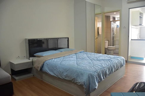 For Rent Supalai City Resort Phranangklao Station-Chao Phraya - 1 bed 33 sq.m. 8th floor