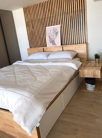 รูป ให้เช่า คอนโด Ideo new พระราม 9 ตัดใหม่ พร้อมอยู่ + เครื่องซักผ้า (LINE : @hubcondo) - รูปที่ 2/17