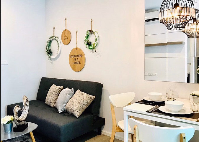 รูป ให้เช่า Notting Hill Sukhumvit 105 BTS แบริ่ง 400m ชั้น 7ห้องสวยมาก*มีเครื่องซักผ้า  - รูปที่ 2/8