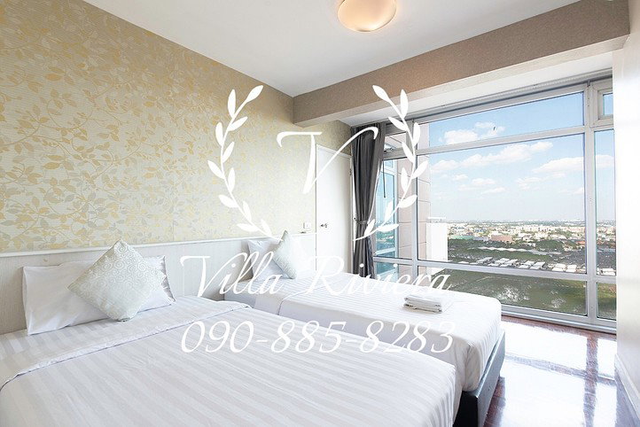 รูป เช่าคอนโด เมืองทองธานี 3นอน 3 น้ำ เฟอร์ครบ {Line: @Villariviera} - รูปที่ 1/26