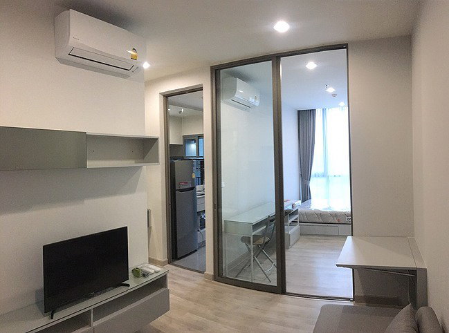 รูป ให้เช่าห้อง 1 bed 28 ตร.ม. ชั้น20 คอนโด นิช ไพรด์ เตาปูน อินเตอร์เชนจ์ (มีเครื่องซักผ้า) 🆔 line: eyannie - รูปที่ 12/17