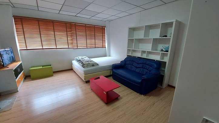  ให้เช่า คอนโด Lumpini Center แฮปปี้แลนด์  พร้อมอยู่ + เครื่องซักผ้า (LINE : @hubcondo)