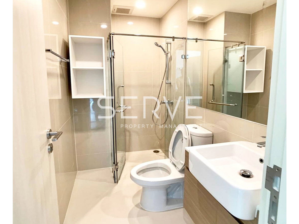 รูป สตูดิโอ ชั้นสูง ราคาเบาๆ บนทำเลสุดฮอต ติด MRT ศูนย์วัฒนธรรมฯ 80 ม. ที่คอนโด Noble Revolve Ratchada 2 / ขายคอนโด - รูปที่ 5/7