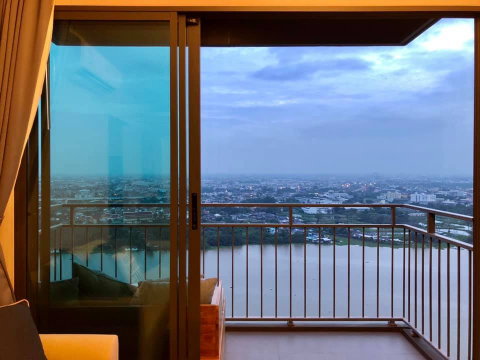 ให้เช่าคอนโด U Delight Residence Riverfront พระราม3 2ห้องนอน **ห้องใหม่**วิวแม่น้ำสวยมากกกก!! Line ID: @ppagent