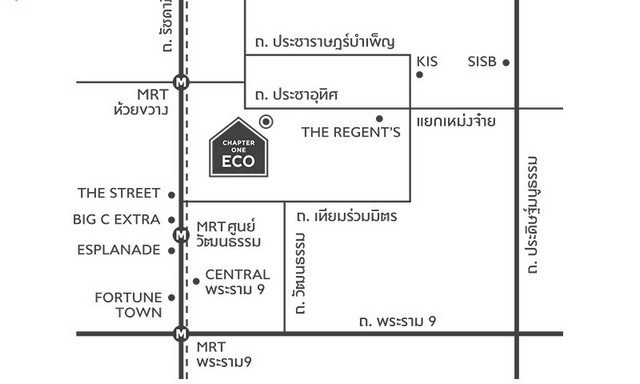 picture Chapter One ECO Ratchada - Huaikwang CONDO t - 7/8