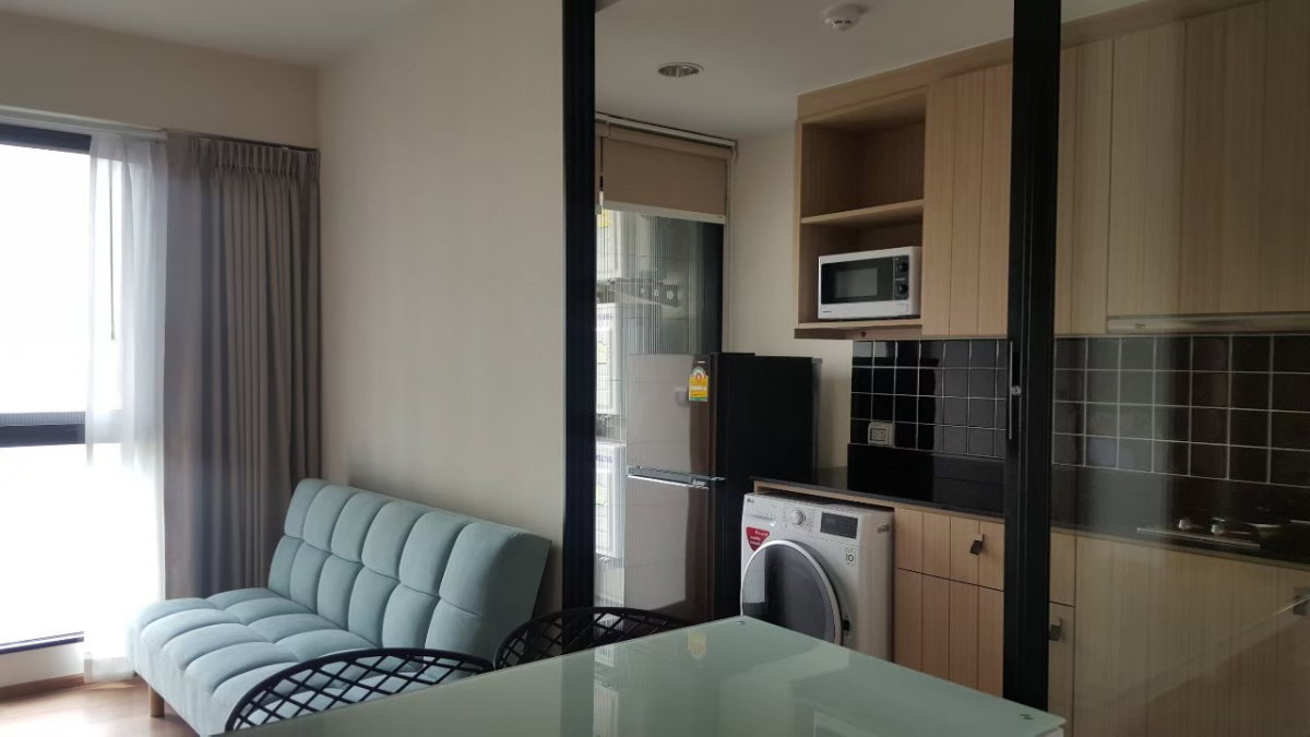 รูป ให้เช่าคอนโด 2 ห้องนอน ใกล้ BTS แบริ่ง เพียง 600 เมตร - Unio Sukhumvit 72 แต่งสวย ห้องมุม วิวสวน - รูปที่ 2/15
