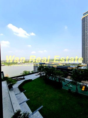 คอนโดให้เช่า : ให้เช่า politan rive ชั้น 12 ขนาด 31 ตร.ม. ตำแหน่งใกล้แม่น้ำ ห้องเปล่าราคาประหยัด