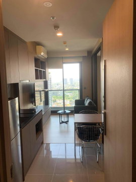 M1166 Condo for rent, M Jatujak , beautiful room, fully furnished, with a washing machine, special price