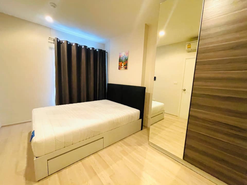 รูป M1213 คอนโดให้เช่า Centric Ratchada - Huai Khwang ห้องสวย เฟอร์ครบ มีเครื่องซักผ้า ราคาพิเศษ - รูปที่ 1/8