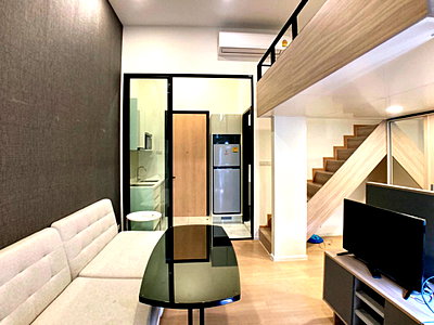 คอนโดให้เช่า : ให้เช่าคอนโด Chewathai Residence อโศก Loft Duplex เพดานสูง 3.6 เมตร ชั้นสูง แต่งสวยพร้อมอยู่ Fully Furnished Line ID: @ppagent