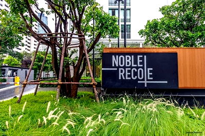 คอนโดให้เช่า : 🔥🔥35,000 บาทต่อเดือนเท่านั้น!!🔥🔥ให้เช่าห้อง Noble Recole Sukhumvit 19  2 bedroom 62.25 ตร.ม ชั้น 21 ห้องหัวมุม