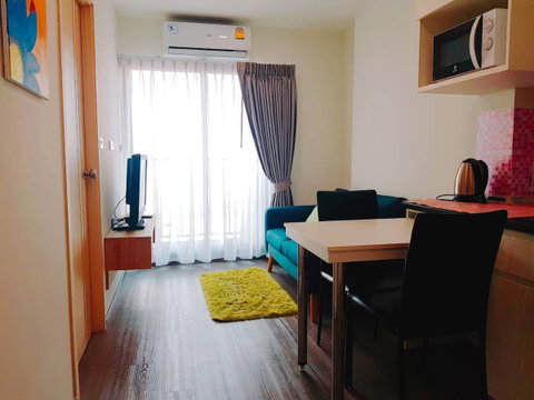 P-96347 | Rich Park @ Triple Station 🔥✨ 1-Bedroom Condo for Sale | High Floor | City View | Fully Furnished | Washing Machine Included 