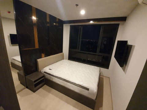 WP2507 Condo for rent Elio Del Nest Udomsuk, beautiful room, fully furnished, has a washing machine, special price