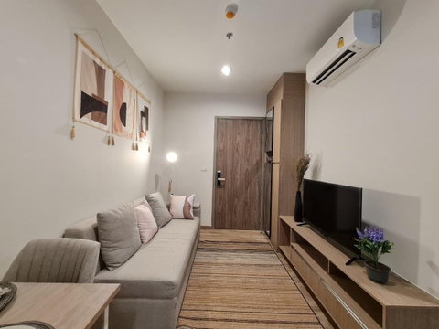 T1149 คอนโดให้เช่า NICHE MONO Sukhumvit - Bearing (นิช โมโน สุขุมวิท-แบริ่ง) ห้องสวย เฟอร์ครบ มีเครื่องซักผ้า ราคาพิเศษ