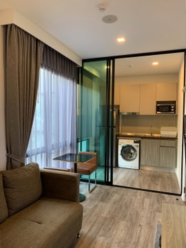 Condo For rent Brown Ratchada 32 35sqm. Fully Furnished Line ID: @ppagent