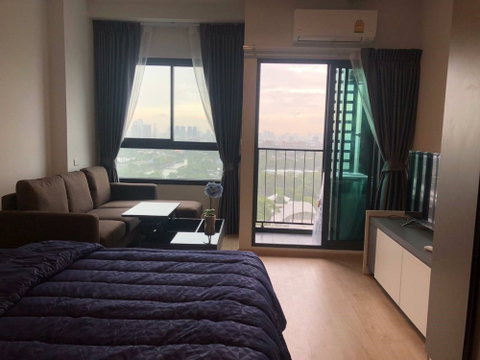 Condo For rent Ideo New Rama 9, 1bedroom Fully Furnished, Line ID: @ppagent