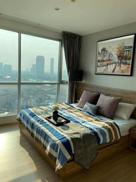 ให้เช่าคอนโด Rhythm Sathorn ริธึ่ม สาทร 64ตร.ม. 2ห้องนอน ชั้นสูงวิวสวย เฟอร์ครบพร้อมอยู่ Line ID: @ppagent