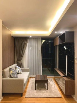 Condo For rent Focus Ploenchit, 48sqm. 1bedroom Fully Furnished, Near BTS Ploenchit, Line ID: @ppagent