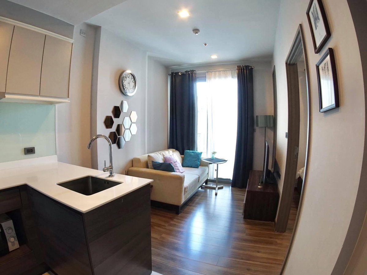 รูป T1228 คอนโดให้เช่า Ceil by Sansiri (ซีล บาย แสนสิริ) ห้องสวย เฟอร์ครบ มีเครื่องซักผ้า ราคาพิเศษ  - รูปที่ 4/5