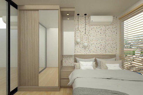 Condo For rent The Privacy S101, Near BTS Punnawithi, 1bedroom Fully Furnished, Line ID: @ppagent