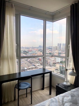 R1- ให้เช่าคอนโด XT Huaikhwang เอ็กซ์ที ห้วยขวาง 2ห้องนอน ห้องสวย เฟอร์ครบพร้อมอยู่ Fully Furnished Line ID: @ppagent