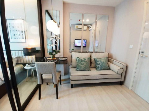 ให้เช่าคอนโด Life asoke ไลฟ์ อโศก ห้องบิวท์อินสวย เฟอร์ครบพร้อมอยู่ Fully Furnished Line ID: @ppagent