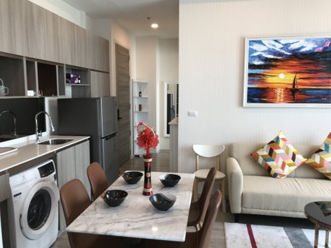 ให้เช่าคอนโด KnightsBridge Collage รามคำแหง 2ห้องนอน ห้องแต่งสวย เฟอร์ครบพร้อมอยู่ Fully Furnished Line ID: @ppagent