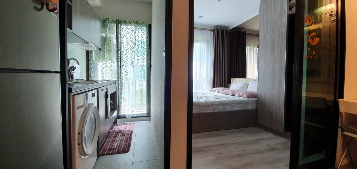รูป 🥇วิวสวน / ห้องสวยมากๆ / มี เครื่องซักผ้า ของครบ พร้อมอยู่🥇 • ให้เช่า Notting Hill Sukhumvit 105 BTS แบริ่ง 400m - รูปที่ 10/20