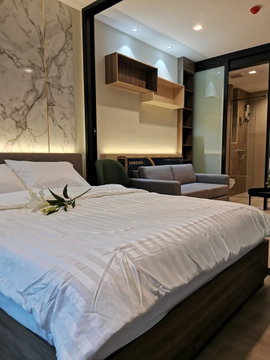 ให้เช่าคอนโด THE LINE Phahonyothin Park ห้องบิวท์อินสวย เฟอร์ครบพร้อมอยู่ Fully Furnished Line ID: @ppagent