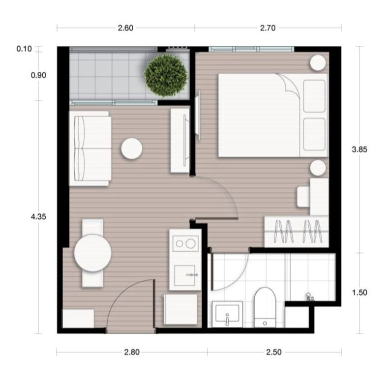 รูปภาพ1 Bedroom M