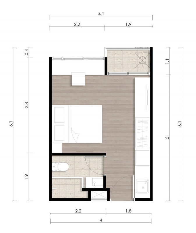 Studio floor plan