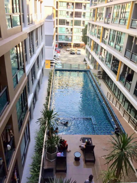 รูป Cube นวมินทร์ ห้องใหญ่สวย 31ตรม.  ส่วนกลางฟรี เฟอร์ครบ พร้อมเข้าอยู่!!   - รูปที่ 13/13