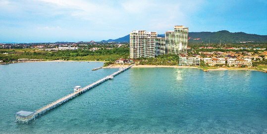 รูป คอนโด 🌅  🌅  🌅  คาซาลูน่า พาราดิโซ คอนโด บางแสน 94ตรม. 2ห้องนอนอาคารA วิวทะเล มีเครื่องซักผ้า อ่างอาบน้ำ 3 และ8🌅  🌅  🌅   - รูปที่ 36/42