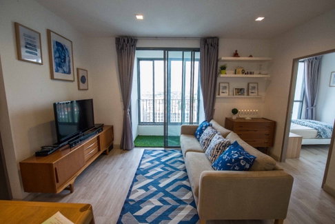 for rent Ideo Mobi Sukhumvit81. 2bed 47sqm. Line id: @pfagent
