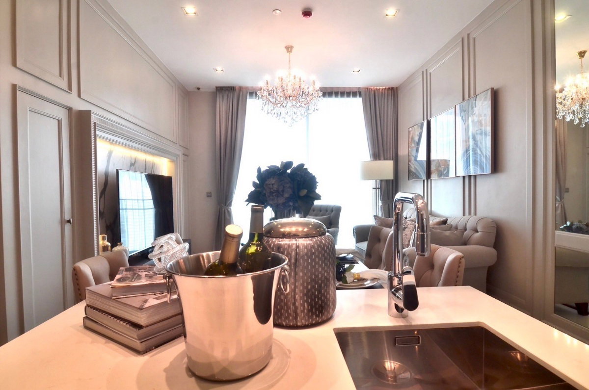 picture For rent !! Q1 Sukhumvit 2beds high floor nice decorated - 6/10