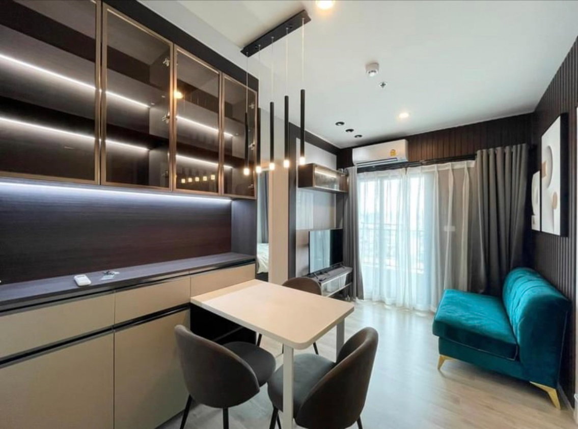 picture For rent The Privacy Rama 9 🍁 Beautifully decorated room 🍁 2 bedrooms 36 sqm Line @bkkproperty8 - 1/13