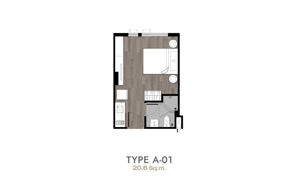 รูปภาพ1 Bedroom TYPE A-01