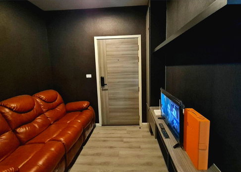 🥇มี VDO ให้ดู/TV 2(65"1ตัว)/Sofa Bed/ห้องแต่งสวย/ตึกหน้าสุดใกล้ 7-11/ มี ค. ซักผ้า ของครบ พร้อมอยู่🥇ให้เช่าNotting Hill Sukhumvit 105 BTSแบริ่ง 400m 