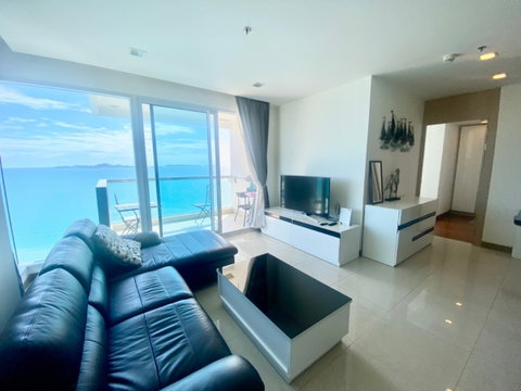 For Rent The Palm Wongamat Beach Front Pattaya 2Beds Sea view (S03-0916)