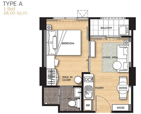 รูปภาพ1 Bedroom TYPE A