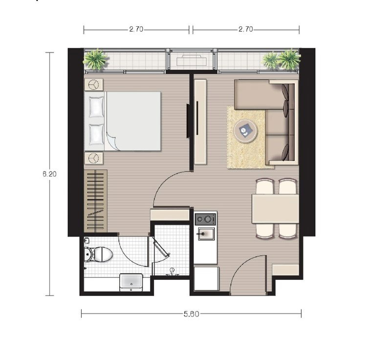 รูปภาพ1 Bedroom