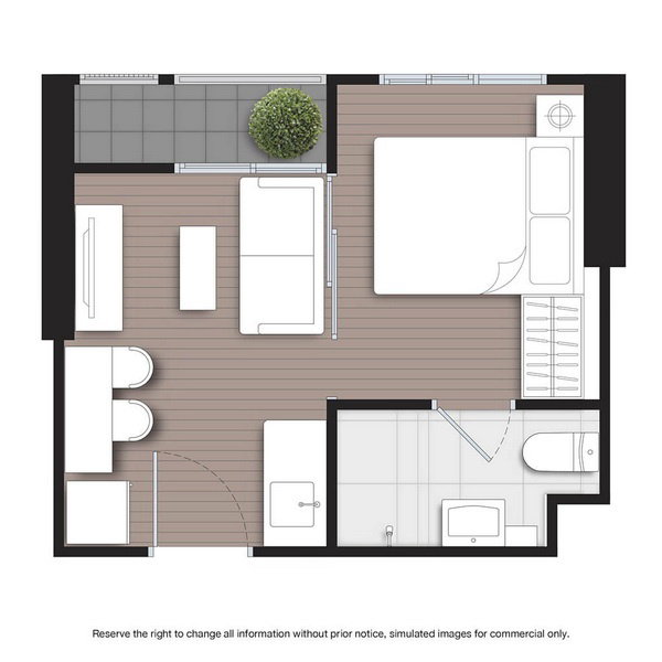 รูปภาพ1 Bedroom TYPE S