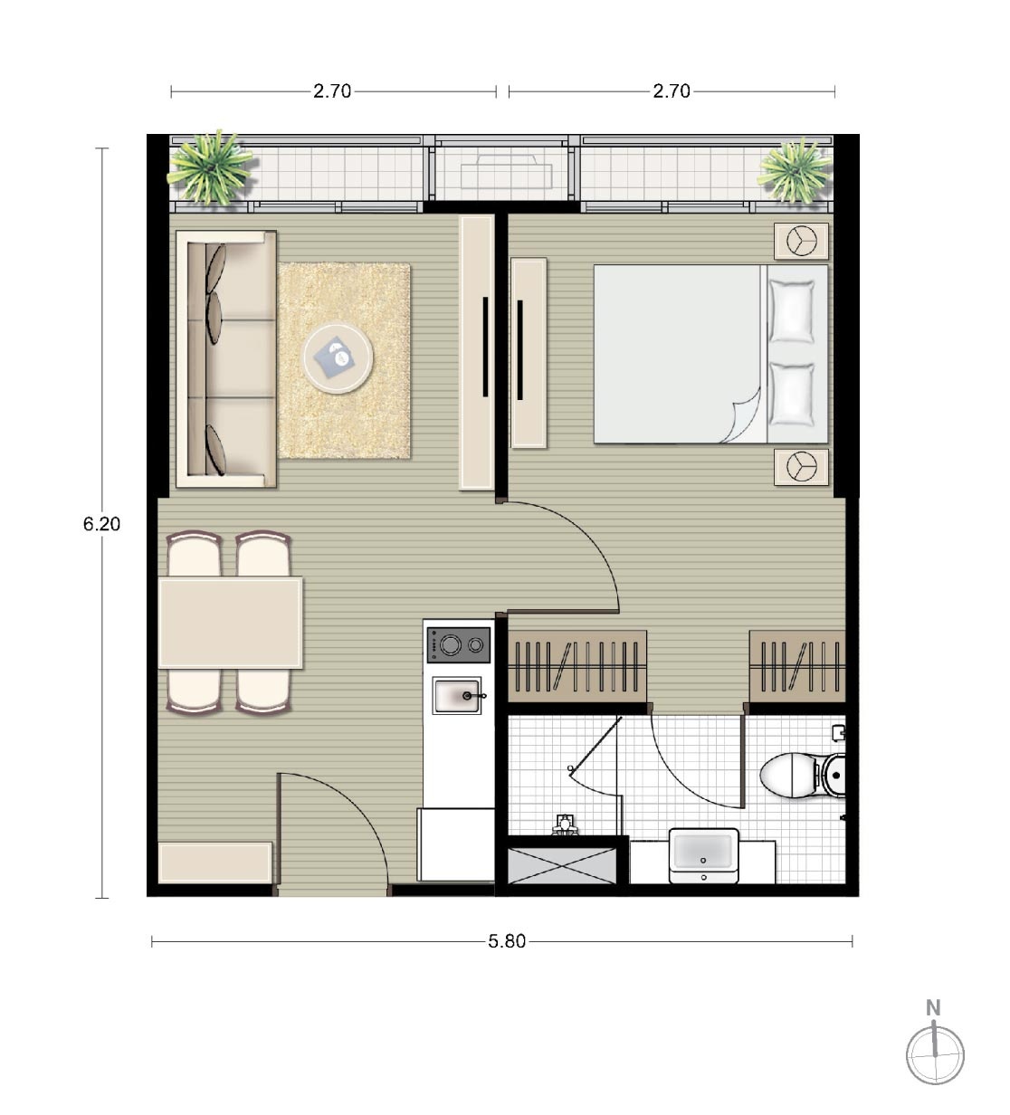 รูปภาพ1 Bedroom