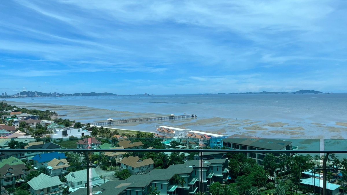 รูป คอนโด 🌅  🌅  🌅  คาซาลูน่า พาราดิโซ คอนโด บางแสน 94ตรม. 2ห้องนอนอาคารA วิวทะเล มีเครื่องซักผ้า อ่างอาบน้ำ 3 และ8🌅  🌅  🌅   - รูปที่ 42/42