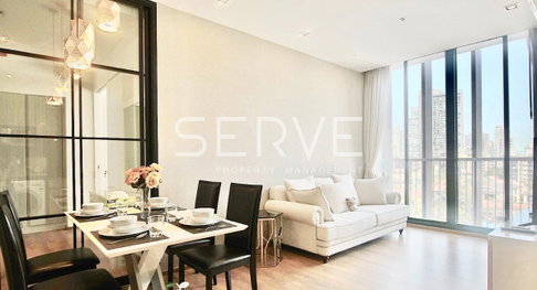 Modern Luxury 1 Bed 2 Bath Large with Unblock View Shuttle bus to BTS Phrom Phong / Condo For Rent