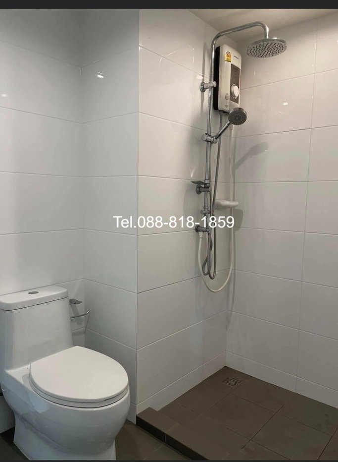 รูป ให้เช่าเทมโป ควอด สะพานใหม่ ห้องมุมหน้าต่าง2ฝั่ง  มีเครื่องซักผ้า Tel.0999983897 - รูปที่ 6/12